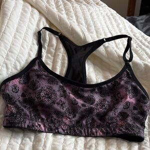 The Balance Collection splash multi colored adjustable sport bra M
